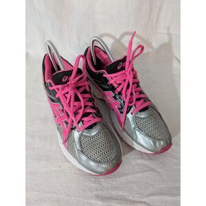ASICS Gel-Contend 2 Running Shoes – Women’s 7 (Silver/Pink)
